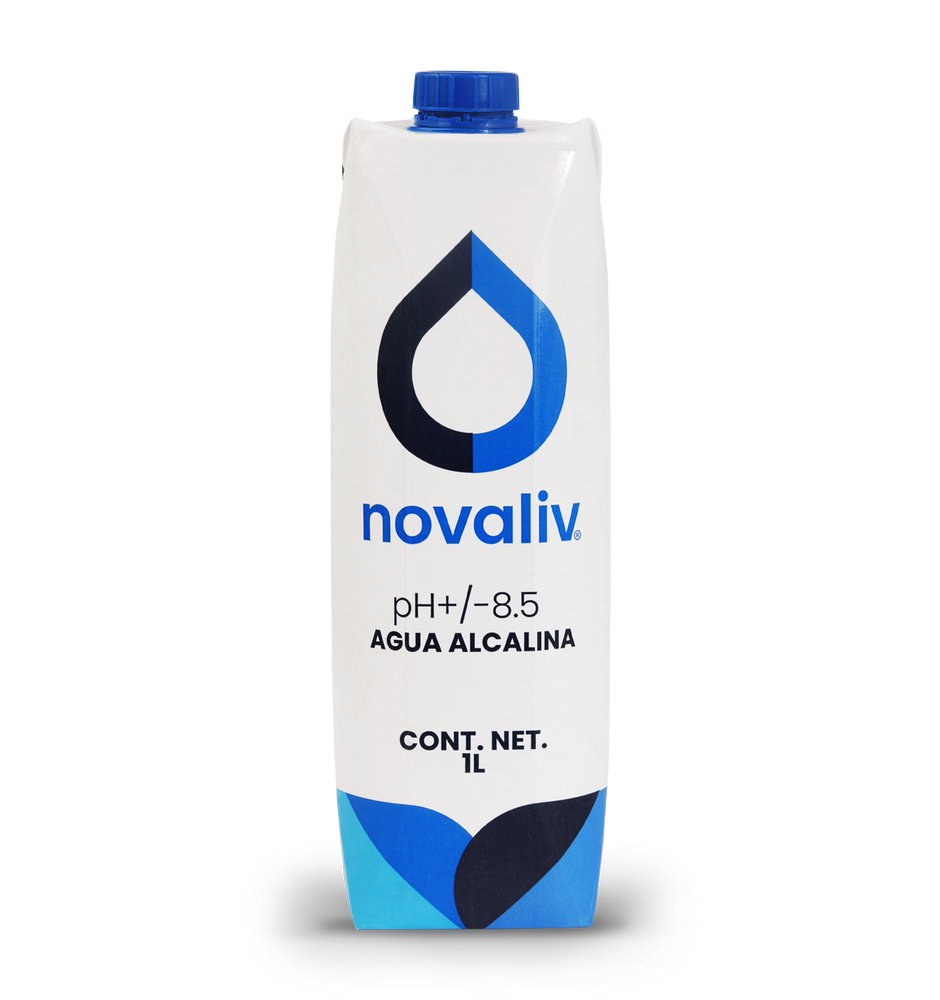 Novaliv Agua Alcalina TetraPak 12 x 1 L - Novaliv