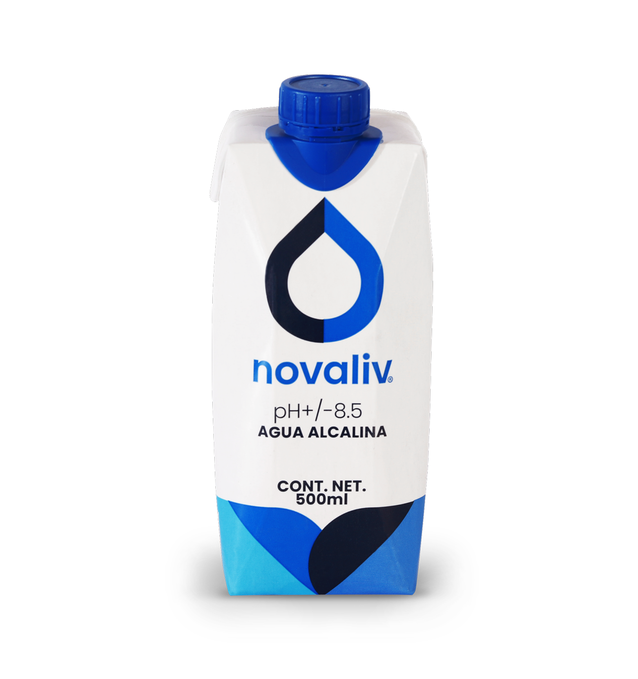 Novaliv Agua Alcalina TetraPak 12 x 500 ml - Novaliv